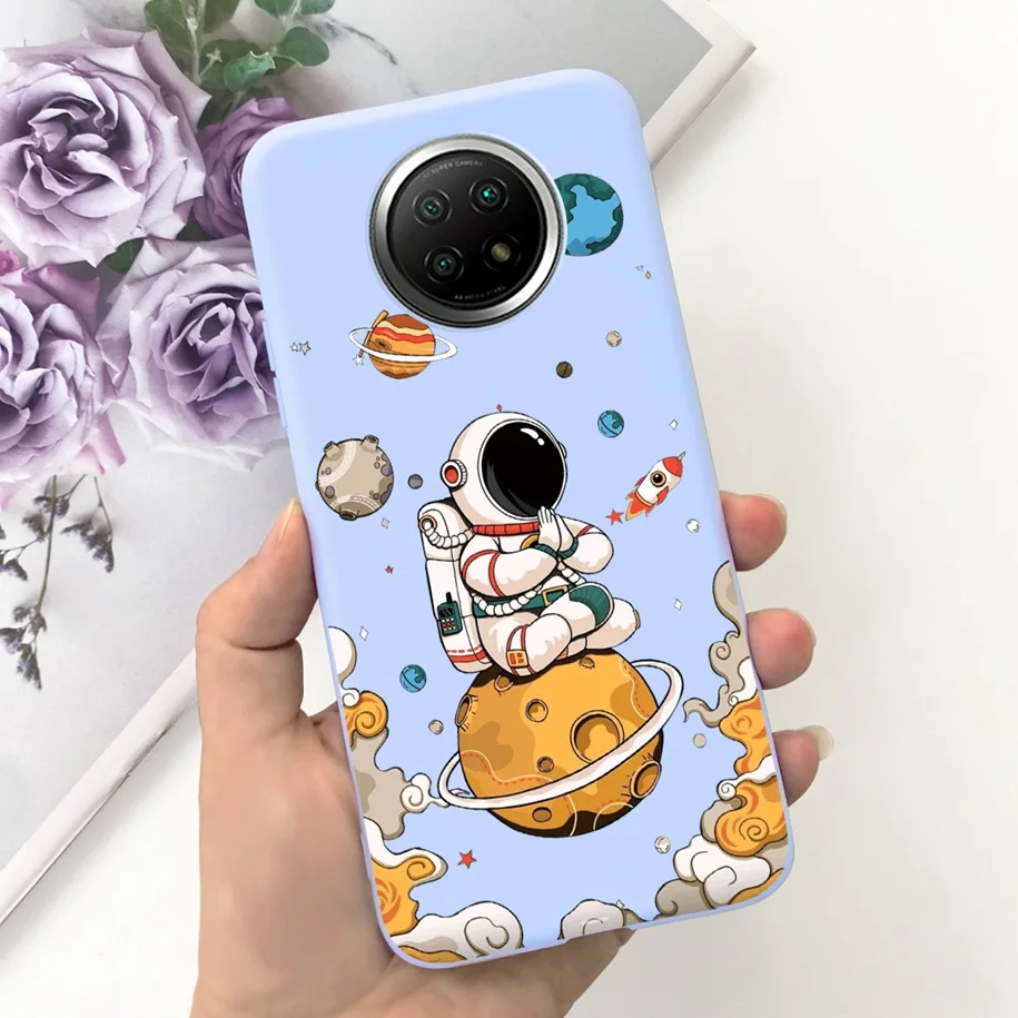 For Xiaomi Redmi Note 9T Case Fashion Marble Moon Soft Silicone Back Cover For Redmi Note 9 5G Phone Case For Redmi Note9T Funda