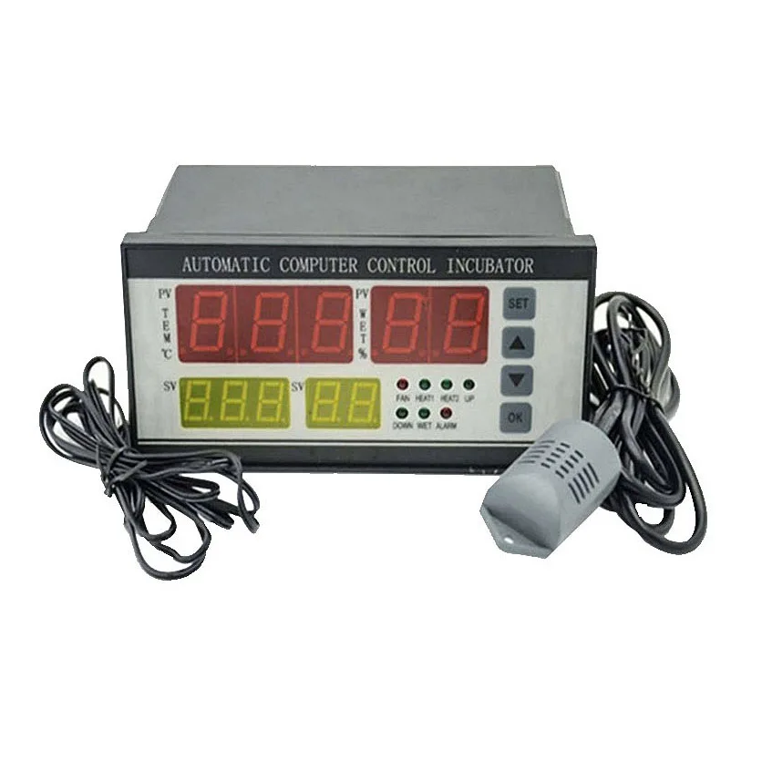 Controlador Automático Multifuncional de Temperatura e Umidade Controle de Incubadora de Ovos Xm18