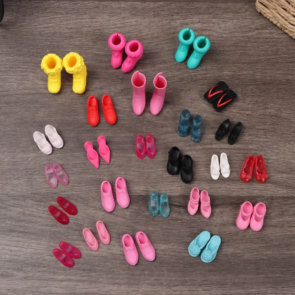 Colorful Fashion Foot Length 2.2cm Doll Shoes High Heels Shoes Accessories 1/6 Dolls Boot