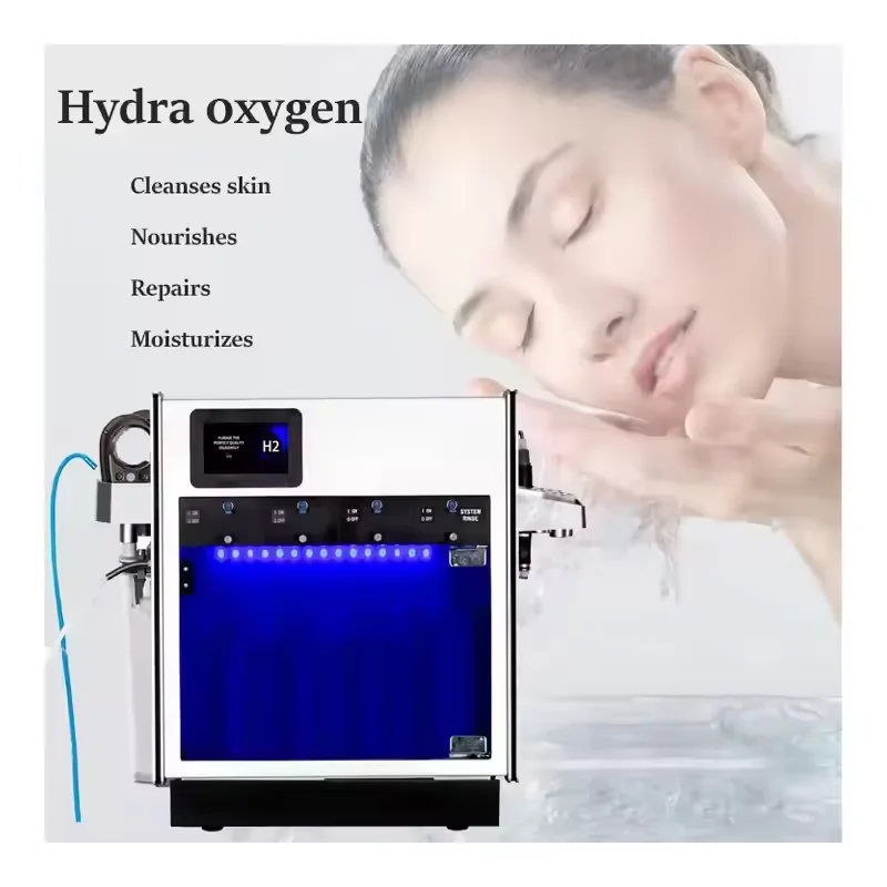 Diamond Dermabrasion Machine Skin Whitening Rejuvenation Facial Beauty Device for Acne Treatment with Oxygen Bubble Function