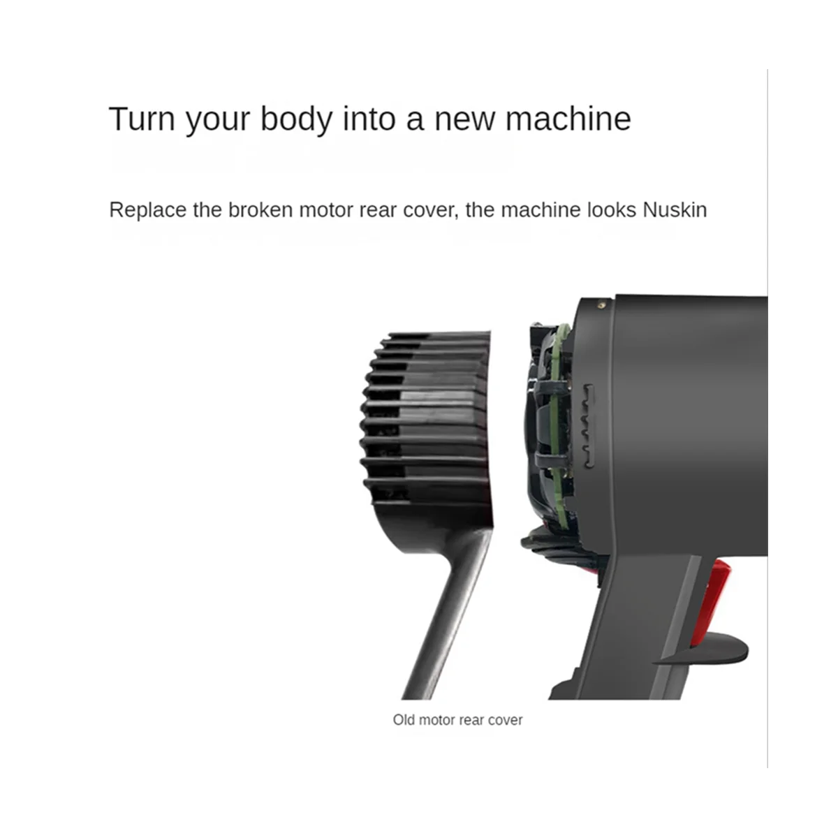 Ersatz zubehörs atz für dyson v6 dc58 dc59 dc61 dc62 dc74 Staubsauger teile Motor hintere Abdeckung hinterer Filter