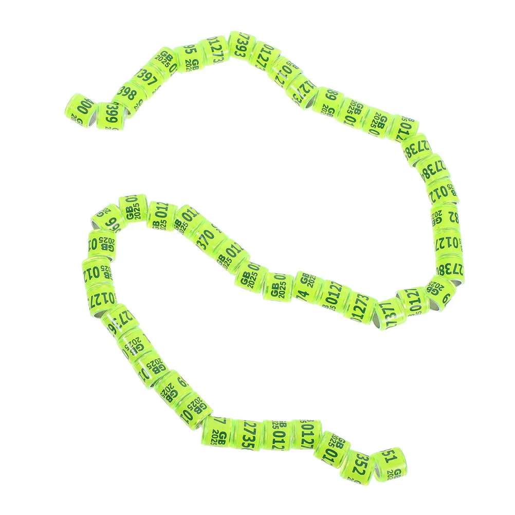 

10Pcs Pigeon Foot Bands Reliable Sturdy Material Comfortable Pigeons Distinguishable Colors 2025 Standard Designed