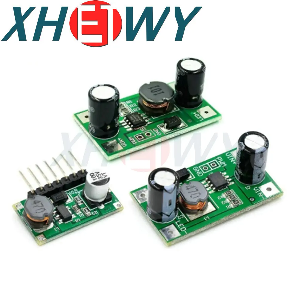 350mA ไดรเวอร์ LED 1W 2W 3W 700mA PWM อินพุตกระแสคงที่5-35V DC 5-35V