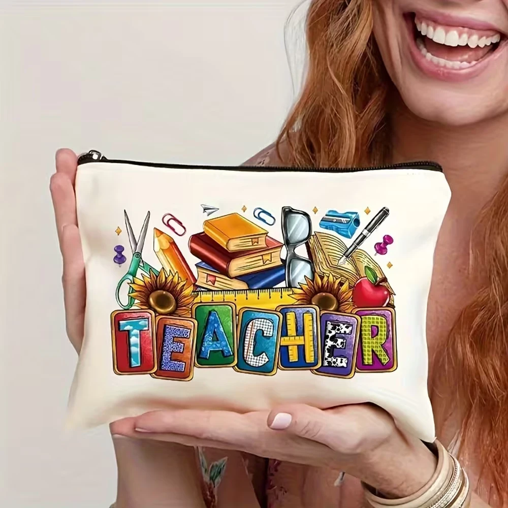 Durable, Stylish Gift, Convenient Zipper Closure, Best Gift for Your Loved Ones, Gift for Your Sisters, Portable Makeup Bag, Student Pencil Case, Gift Bag, Zipper Bag, Travel Bag, Snack Bag, Toiletry Organizer Bag, Storage Ladies' Clutch Bag - Multifunctional Bag - Ideal Gift for Women - Best Gift for Your Best Friend
