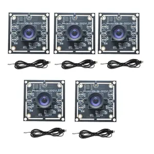Bilashmart T24C 5 100 Degree Camera Module OV9732 1MP 1280X720 30Fps USB Camera Module Drive Free Winxp/7/8/10 With1.5M Cable
