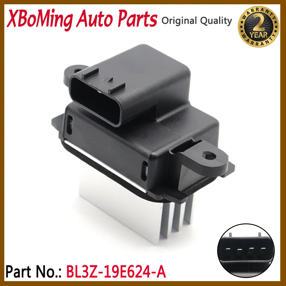 BL3Z-19E624-A For Ford F150 Expedition Lincoln Navigator 2009-2017 Heater Fan HVAC AC Blower Motor Resistor Control Module