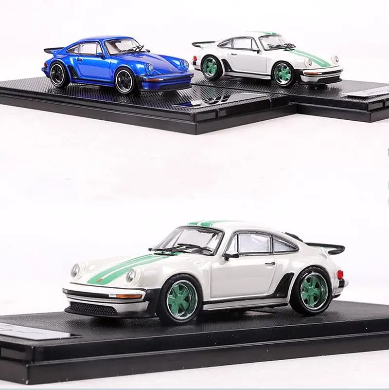 HOBBY FANS 1:64 mini Singer 930 Turbo Alloy car model Collection set