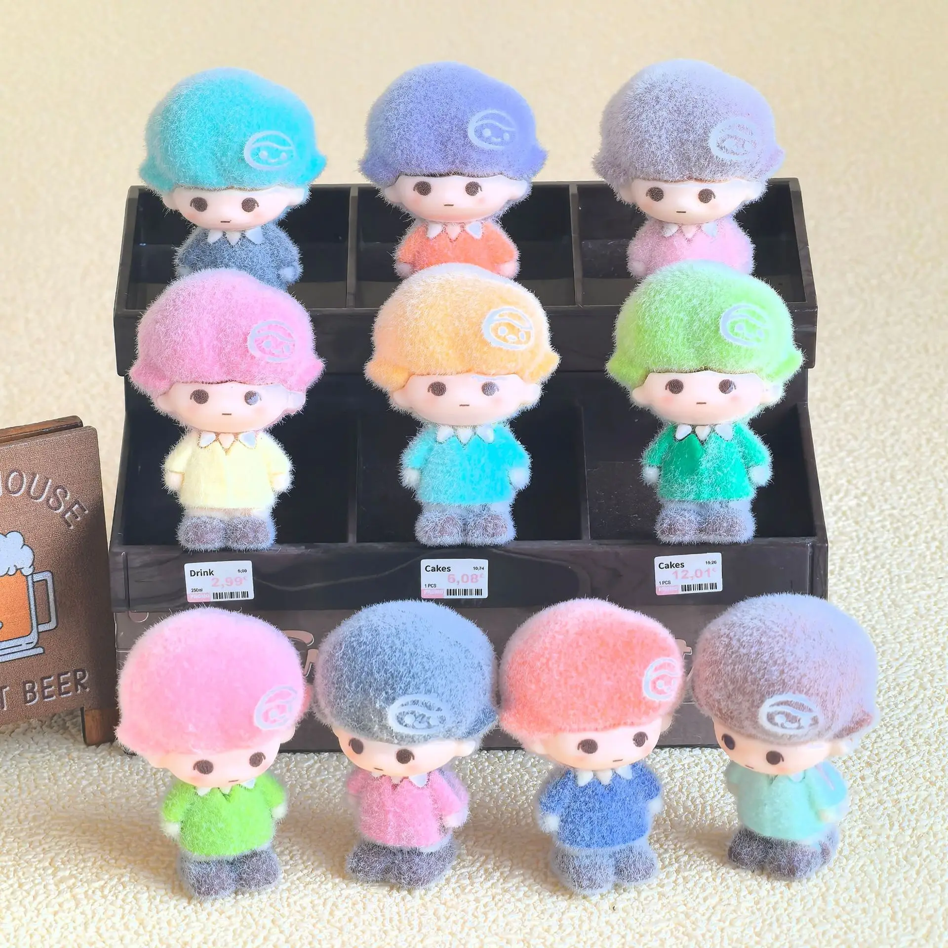 

New model Cartoon Ornaments Cute Doll Tide Play Live Match-up Living Room Desktop Small Ornaments