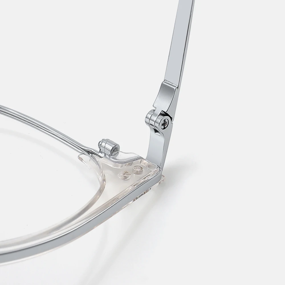 Gmei Optical Fashion Alloy TR90 Women Round Glasses Frame Full Rim Classical Spectacles Frames Eyewear 82003