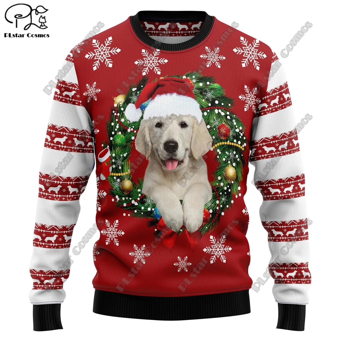 New 3D Printed Animal Custom Series Cute Christmas Pattern Ugly Sweater Street Casual Winter Sweatshirt S-16