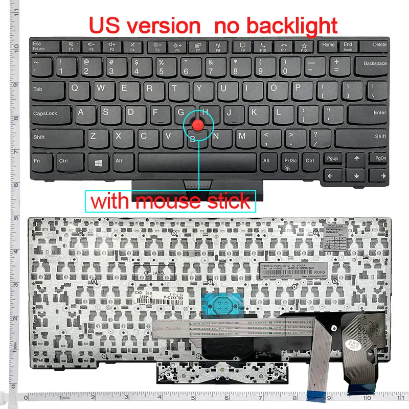 US NEW keyboard For Lenovo Thinkpad IBM Yoga L13 Gen 2 YOGA X13