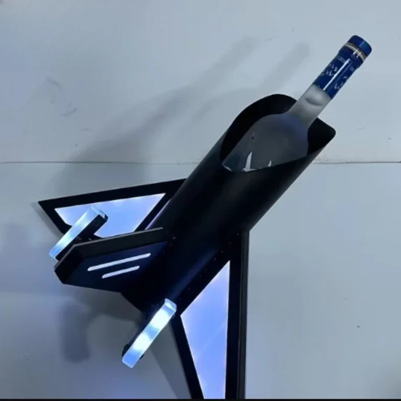 Light Emitting Diode Bottle, VIP Acrylic Service Pallet Airplane Shape