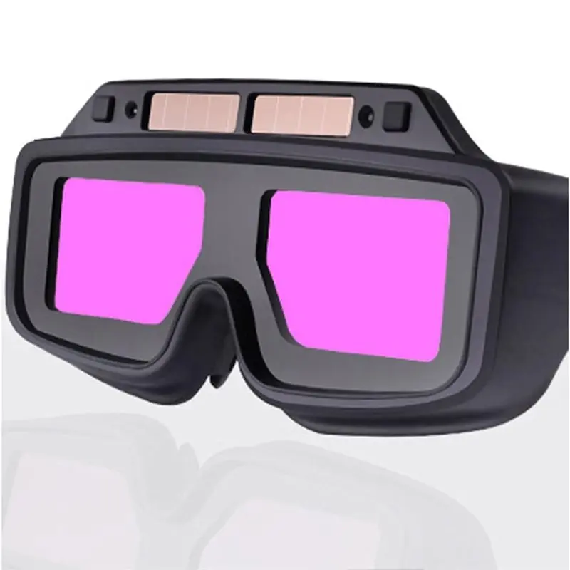 AT41 Goggles With Adjustable Shade UV Protection Protective Lens Wrap-Around Anti-Scratch