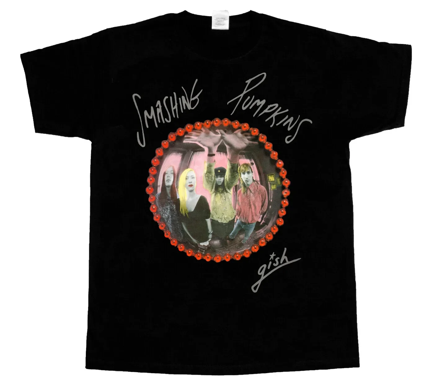 SMASHING PUMPKINS GISH MELLON COLLIE NEW SHORT- LONG SLEEVE BLACK T-SHIRT-