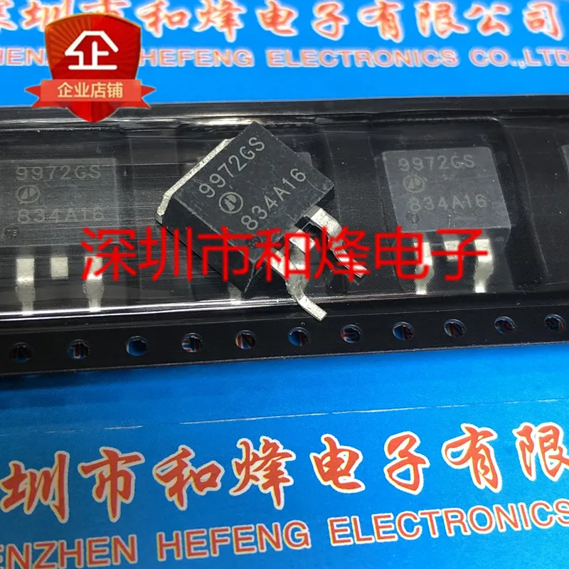 10PCS 9972GS AP9972GS  TO-263 60V 30A   in stock 100% new and original