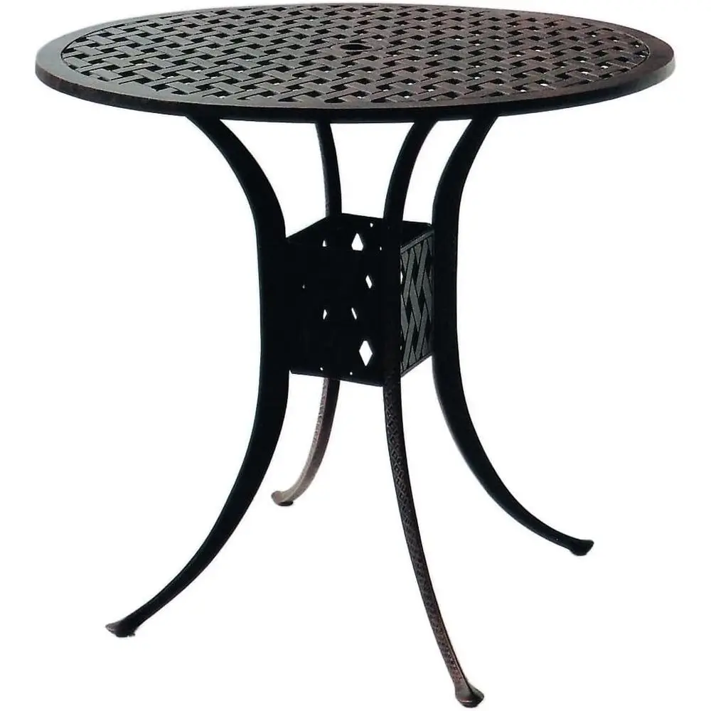 

Антикварный бронзовый круглый стол для патио/паба, 42 дюйма