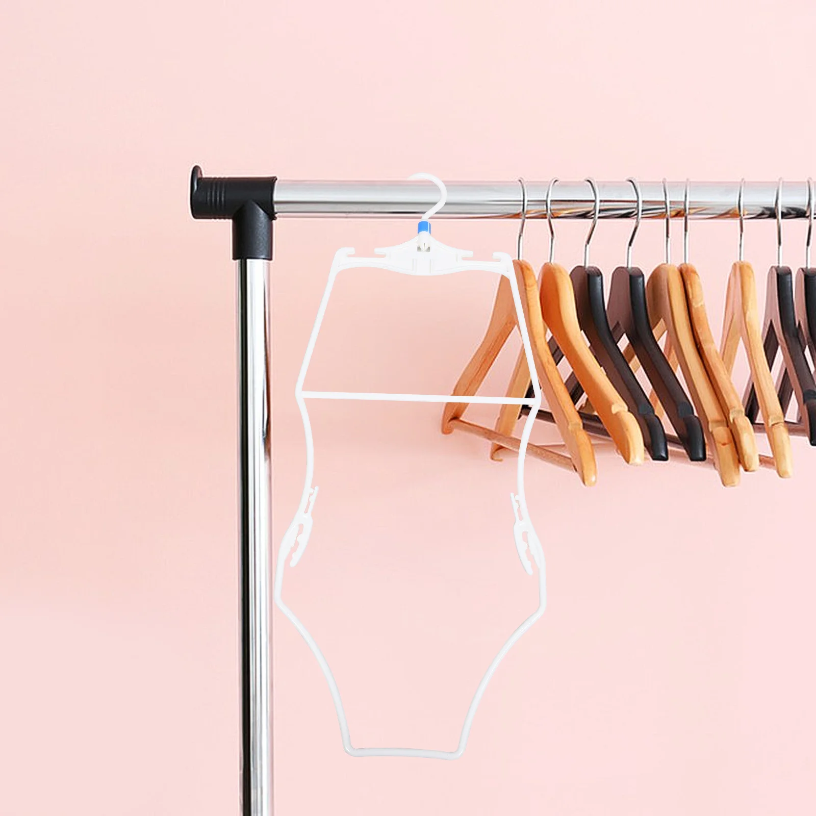 

3Pcs Swimsuit Display Hangers Body Shape Bikini Organizer Multifunctional Lingerie Swimsuit Hanging Rack Display Hangers