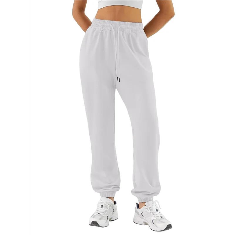 

YLS-Спортивные штаны, женские осенние модные мешковатые джоггеры для тренировок, удобные спортивные спортивные штаны с высокой талией