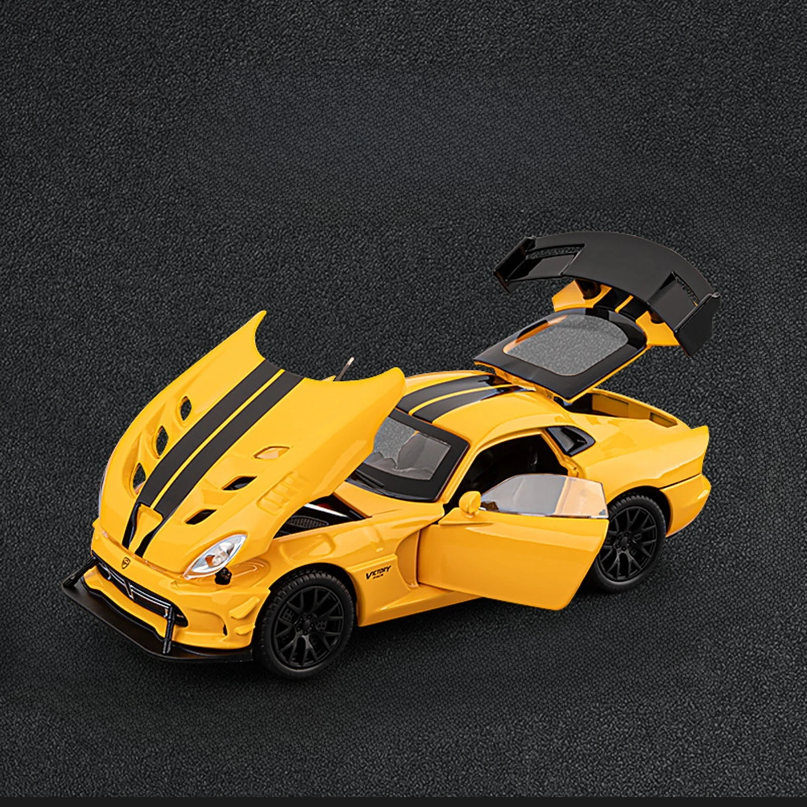 

1/32 моделирование Viper, модель автомобиля из сплава, спортивный автомобиль, звук и свет, мощность возврата, автомобиль, игрушка, кулон, подарок для мальчика