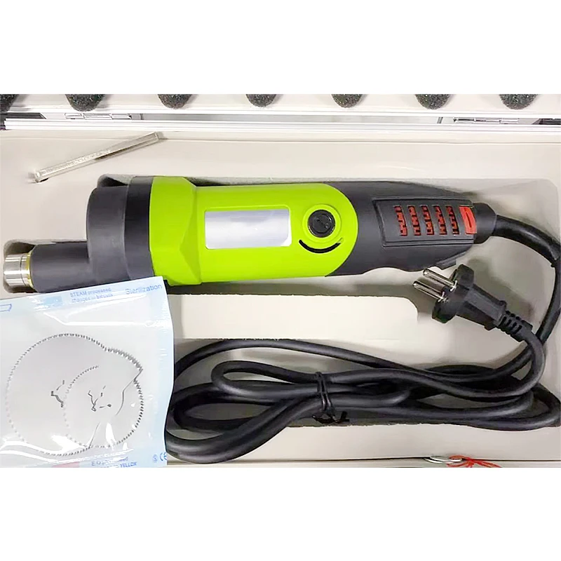 Imagem -02 - Molde Médico Verde Viu Gesso Ortopédico do Cortador do Molde Viu o ce 110v 220v o