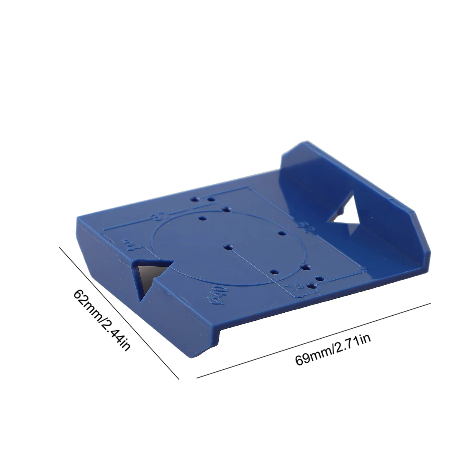 Приспособление для шарниров из АБС-пластика Приспособление для отверстий в петлях Столярные проекты Линейка для позиционирования открытия петли Легкое и портативное сверло из цементированного карбида