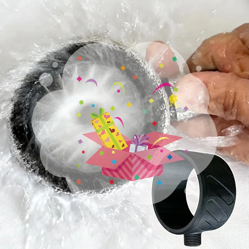 

1Pcs Circular Flushing Massage Sprayer Men Shower Nozzle High Pressure Spiral Nozzle Pet Foot Wash Tool Bathroom Shower Head