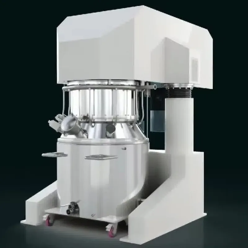 220V Planetary Vacuum Defoaming Mixer Machine Silicone Sealant Production Line Motor Pump 80kw Efficient Gear Bearing PLC
