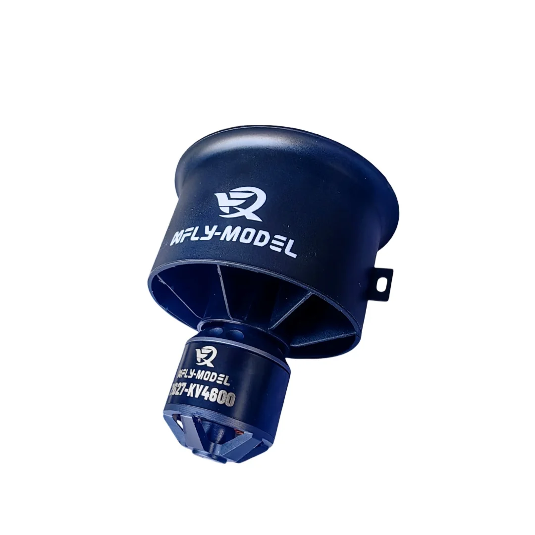 XFLY 2627-KV4600 4S EDF Power System Ducted Fan 50mm 12-Blades Galaxy X5 Brushless Outrunner Motor for Rc Jet Aircraft