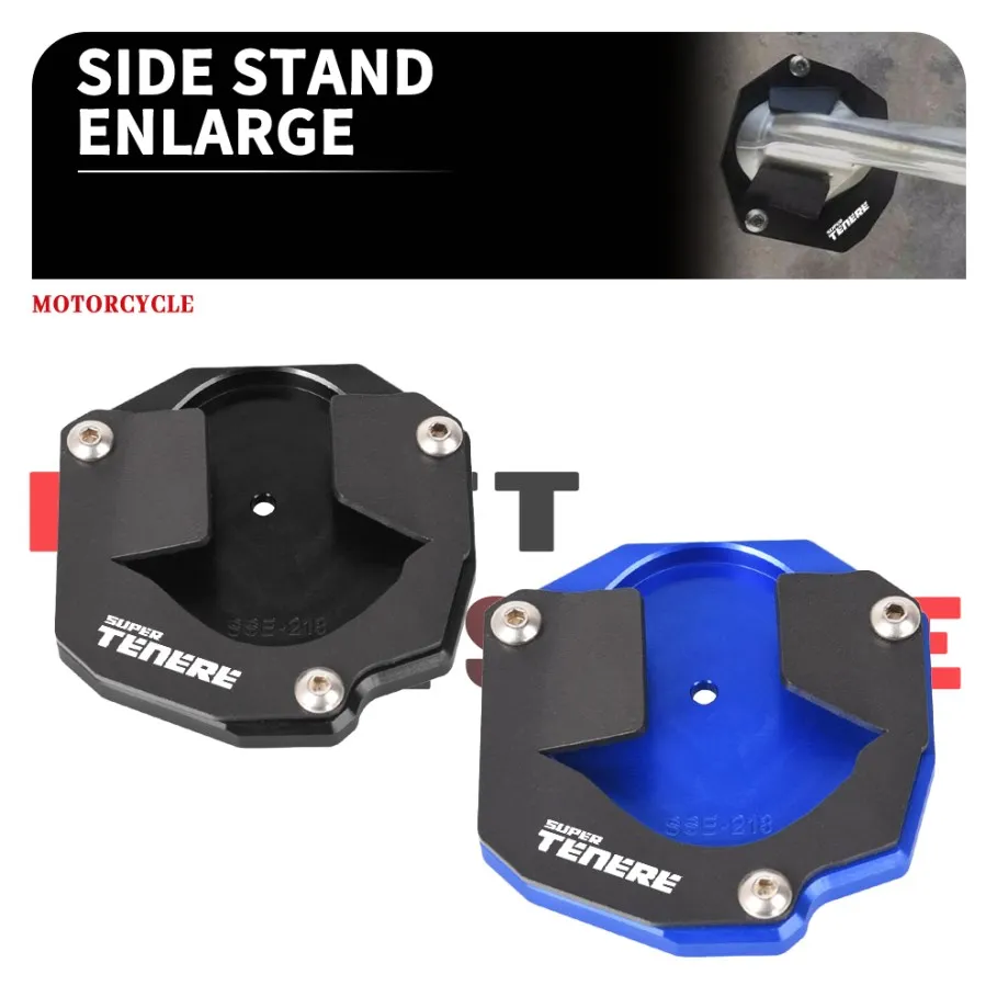 

2024 2023 2022 For Yamaha XT1200Z XT1200ZE XT 1200 Z SuperTenere 1200 2012-2024 Kickstand Side Stand Extension Pad Support Plate