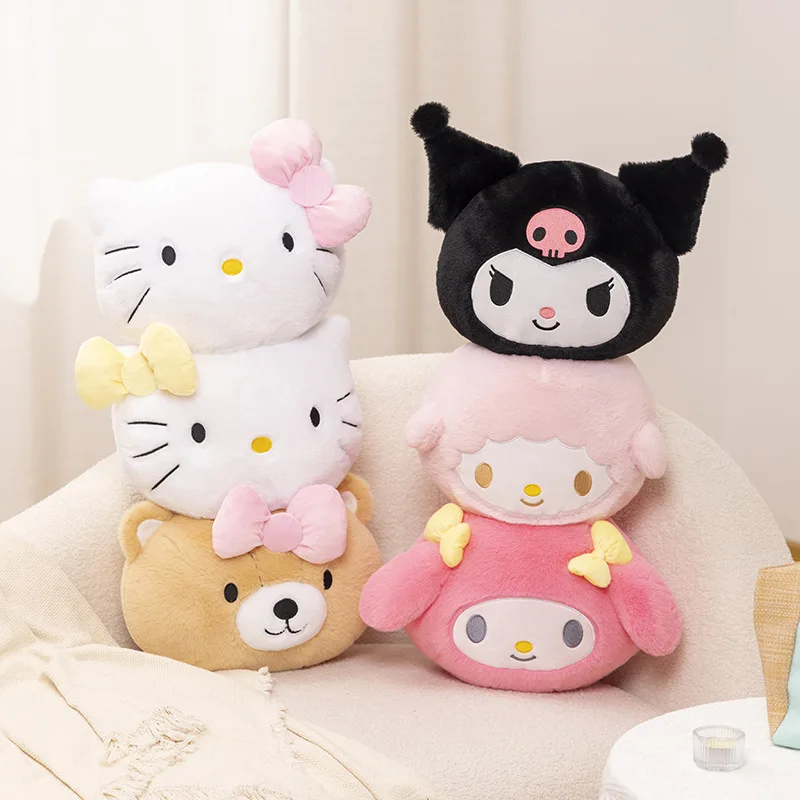 

70cm Sanrios Hello Kitty Kuromi Melody Plush Toys Cute Doll Long Pillow Doll Cartoon Cushion Children Brithday Christmas Gifts