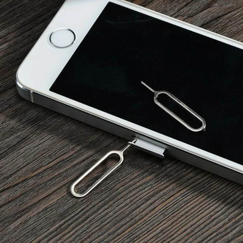 Plateau d'ouverture de la carte SIM outils aiguille d'éjection clé pour Iphone Xiaomi Samsung carte SIM clé de remplacement pour tous les téléphones mobiles