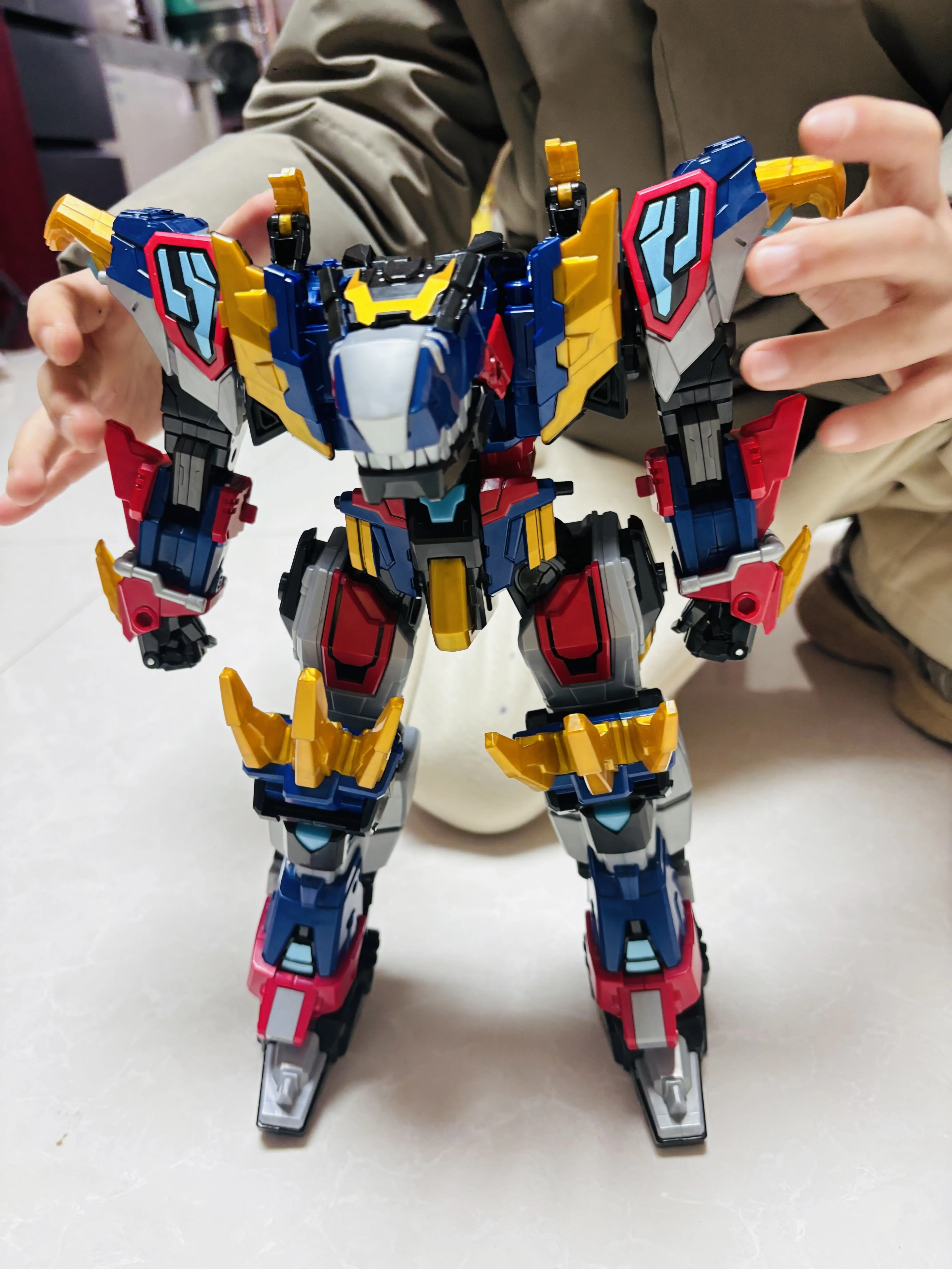 MiniForce 8 Rex Kaiser 9 in 1 19 Forms Transforming Dinosaur Robot Combined MechaAction Figure Boys Toy Kids Birthday Gifts
