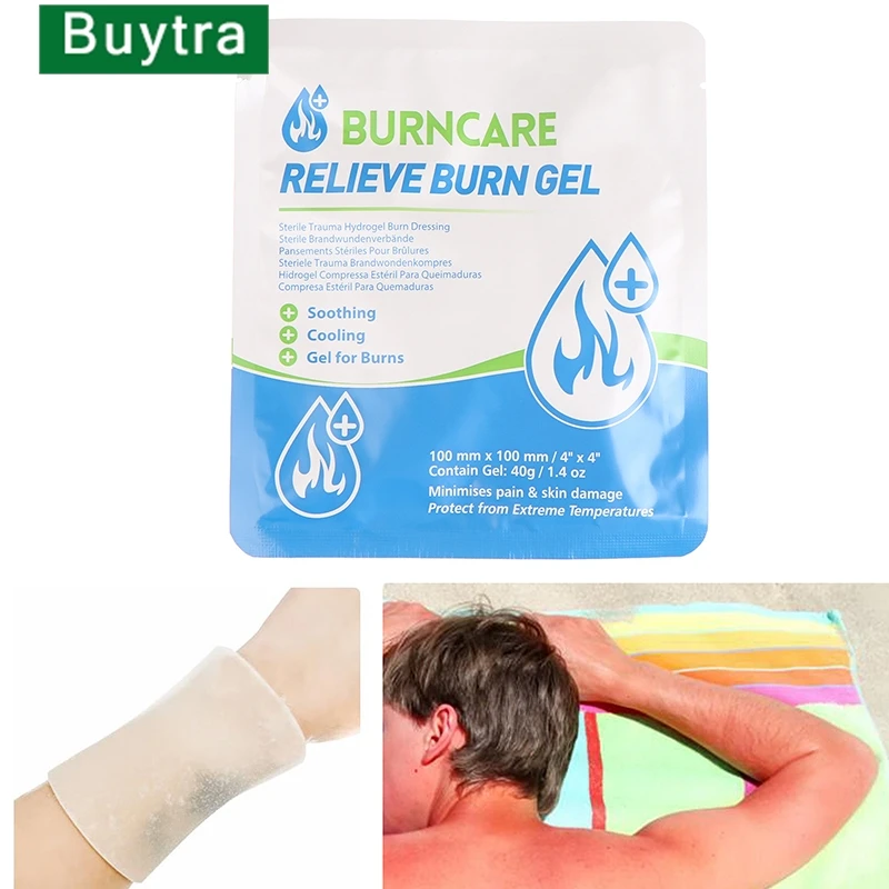 

Bandage Patch For Burncare Wound Care First Aid Kit Relieve Emergency Medical Hydrogel Burn Gel Dressing