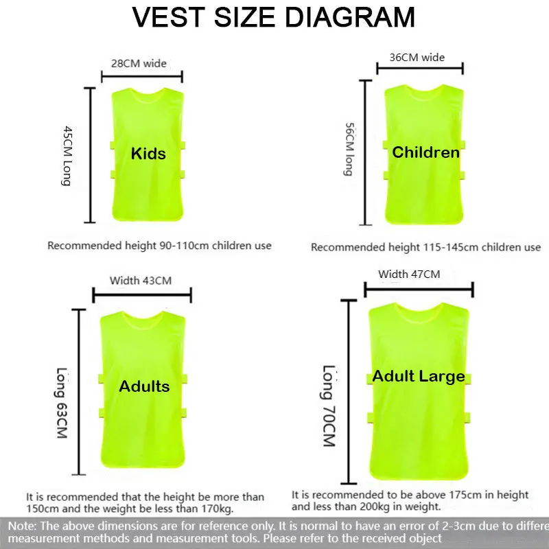 6/12PCS Soccer Vest Jerseys Sports Training Mesh Bibs Loose Soccer Football Basketball Cricket Volleyball Rugby Team Sport Vest