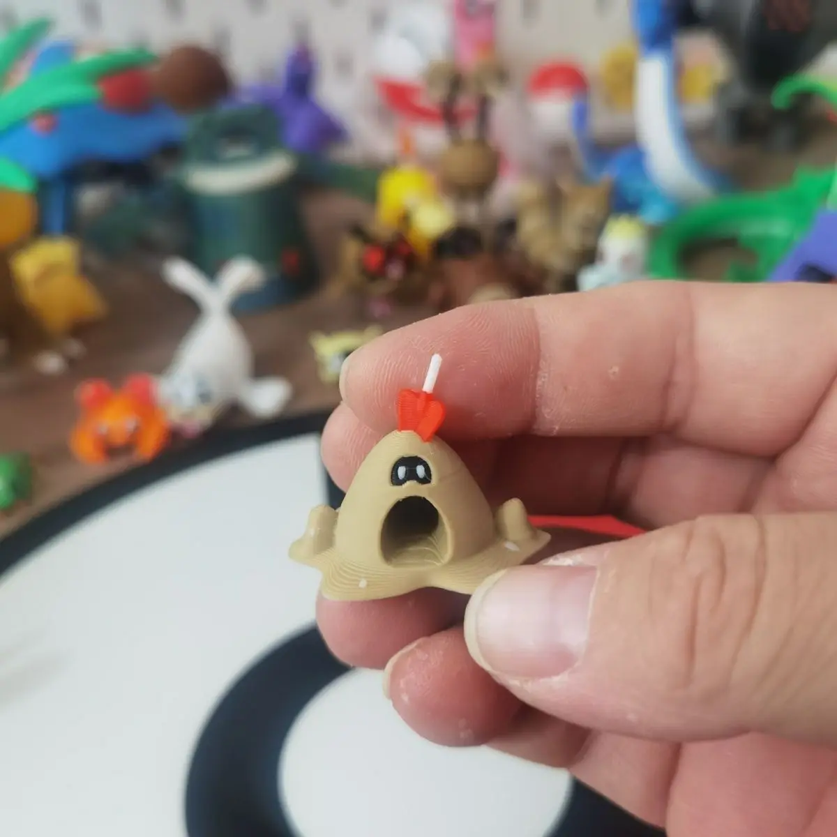 Sandygast Palossand Scale World 1:20 애니메이션 피규어 모델 동상 컬렉션 데스크탑 장식 장식품 팬들을위한 장난감