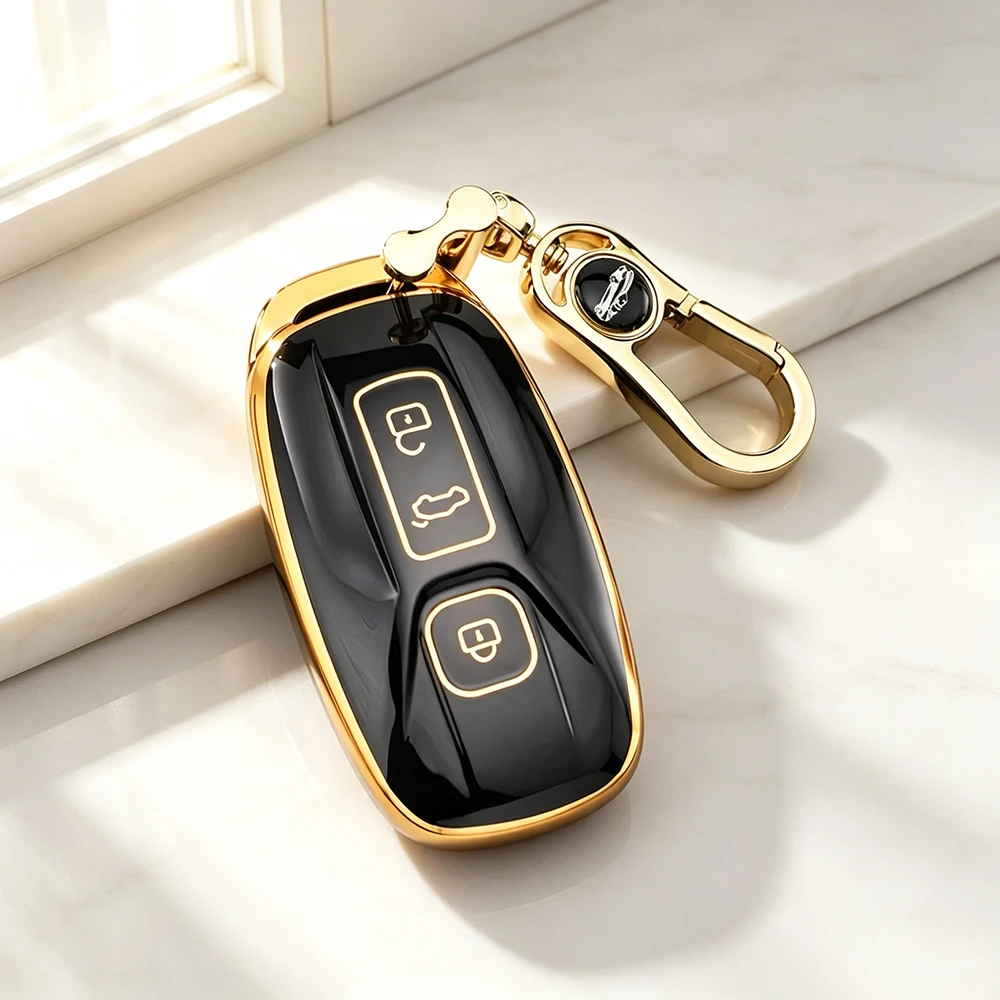 TPU Car Remote Key Case Cover for AIWAYS U5 PRO U6 SE Shell Fob Holder Protector Auto Accessories