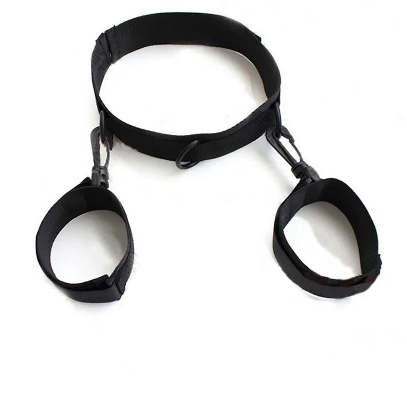 Justerbart bdsm handklovsset i nylon för vuxenlek_voghion.com