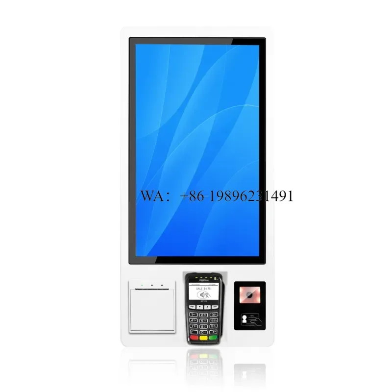 Best Selling Smart Vertical LCD Touch Screen Kiosk Payment Kiosk for Self-Service in Malls and Retail Stores with SDK