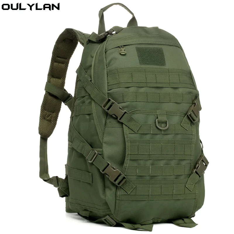 Oulylan Military Tactical Backpack Outdoor Waterproof Camping Hunting Trekking Sport Bag Softback Large Capacity Molle Rucksack