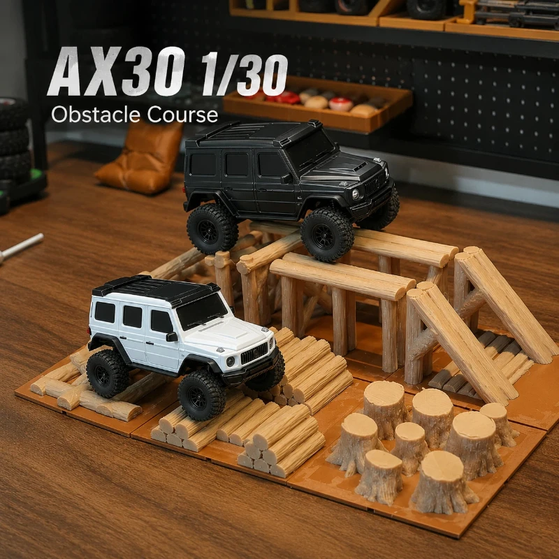 Rc Hobby Desk - Ramp Jembatan Diorama Meja Pasir AX30