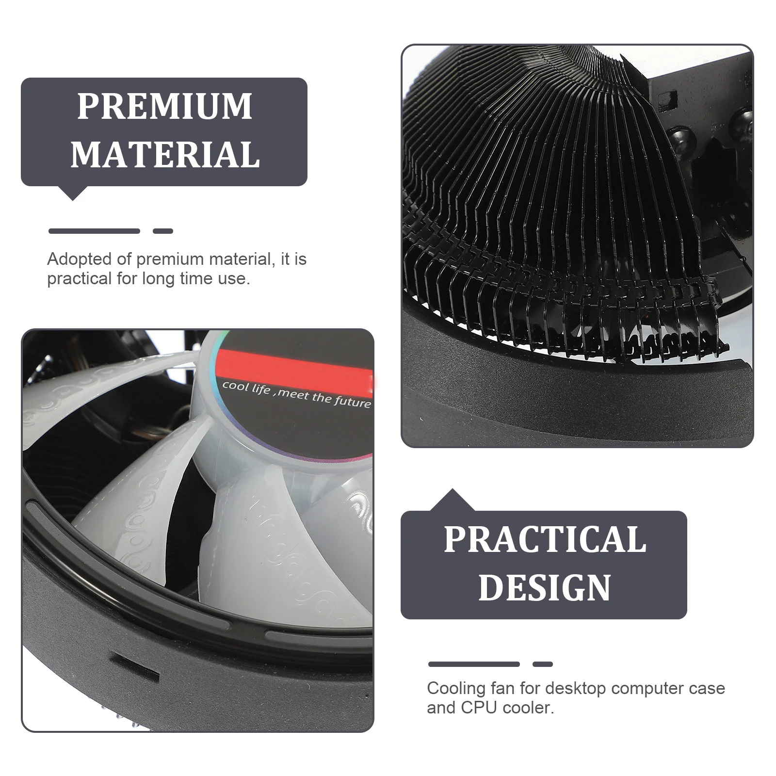 12Cm Hydraulic Bearing Rgb Led Cooling Fan For Desktop Computer Case Cpu Cooler 28Dba Quiet 56Cfm High Airflow Computer Radiator