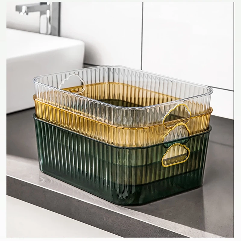 Transparent Refrigerator Storage Box Vegetable Organizer Fridge Clear Container For Kitchen Food Drinks Storage