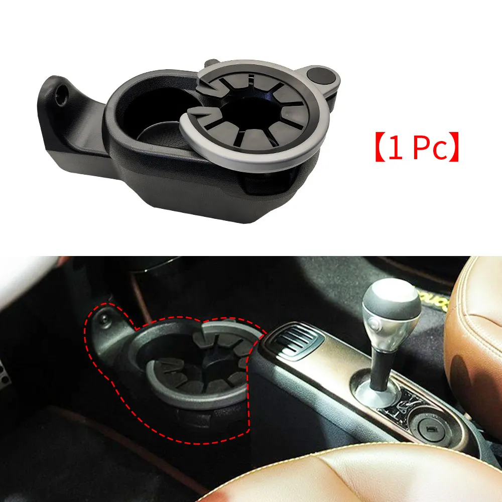 For Mercedes Smart Fortwo Car Drinks Holder Cup Mount Center Console Double Cup Holder For Benz W451 W450 2007-2015 4518100370