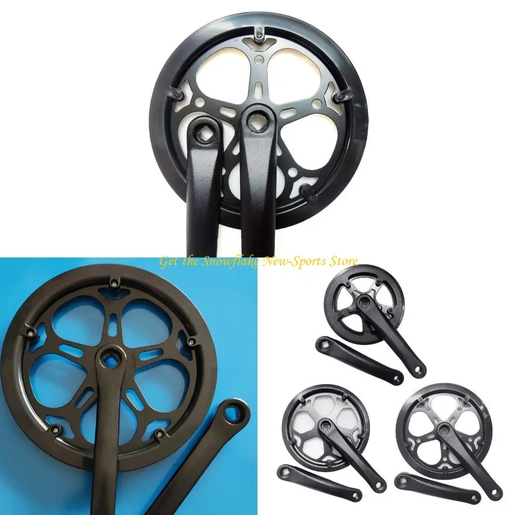 

Складная звездочка для велосипеда, шатуны 52T/48T/40T, электрические велосипеды, звездочка из алюминиевого сплава, велосипедное шатунное колесо