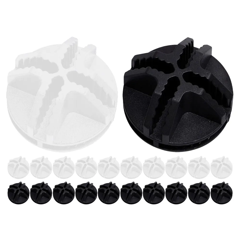 

30 Pcs Small Animal Playpen Plastic Mesh Connector Dog Cage Pet Connectors Parts Fence Child