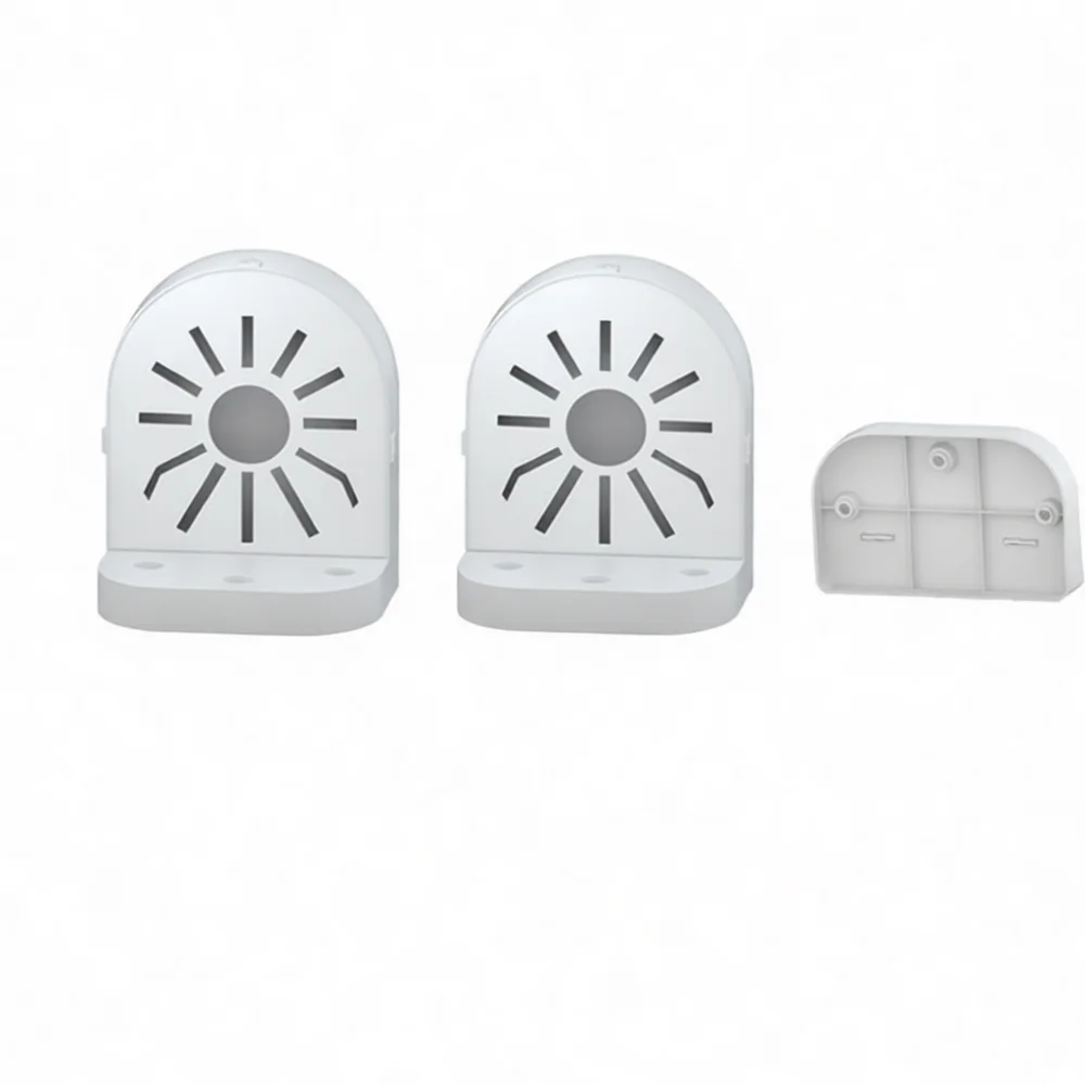 CCTV Dome Camera Bracket Wall Mount Holder Aluminum Plastic Surveillance Camera Accessories Hidden Cable Base