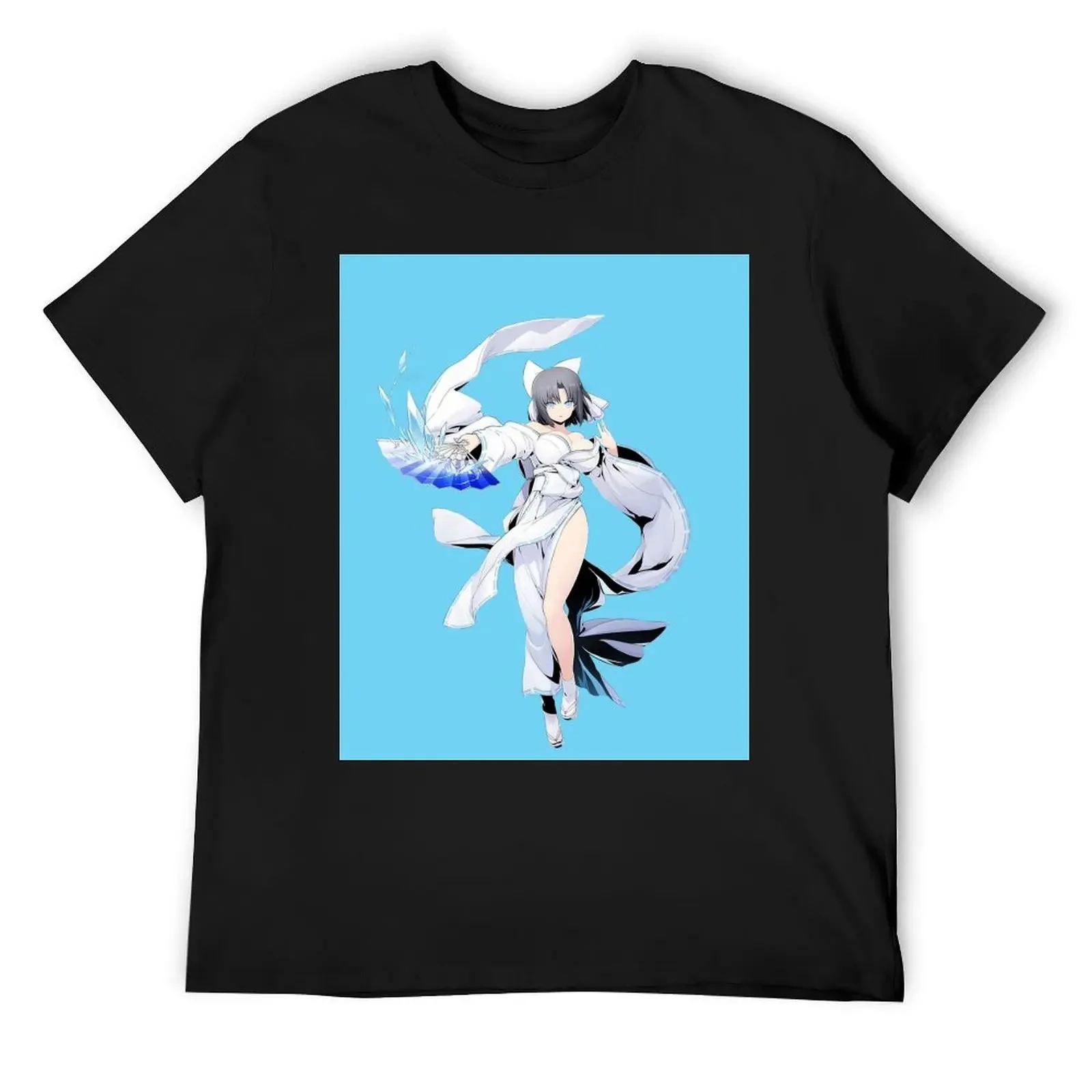 Senran Kagura Yumi Ice T-Shirt oversized t shirt baggy shirts sweat men clothings