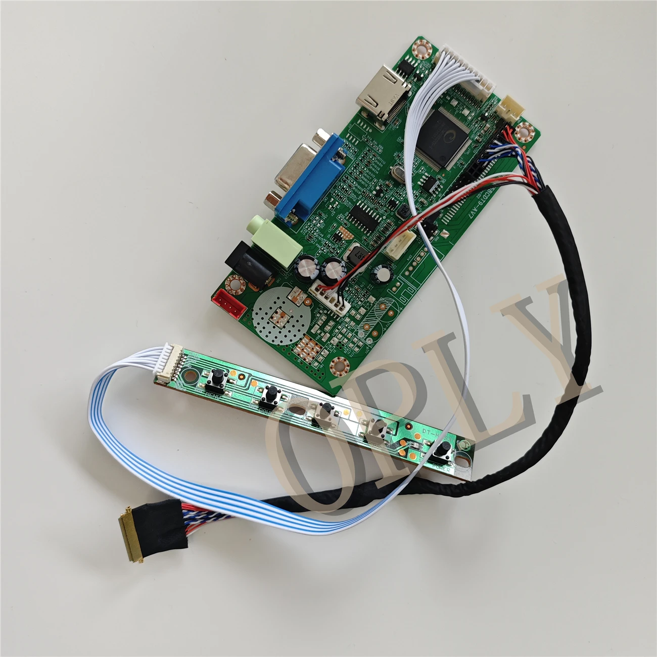 

Плата контроллера 58C, совместимая с HDMI VGA для LTN156AT35 LTN156AT35-H01, светодиодный экран 15,6 дюйма, дисплей панели монитора 1366X768, сделай сам