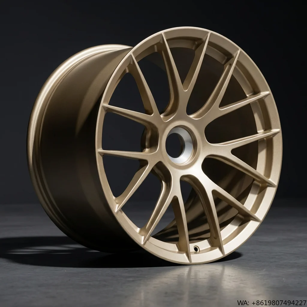 

Forged Aluminum Gold Center Lock Wheels for 918 for 991 992 GTS GT2 for RS Turbo S 19-21 Inch New Custom Wheels