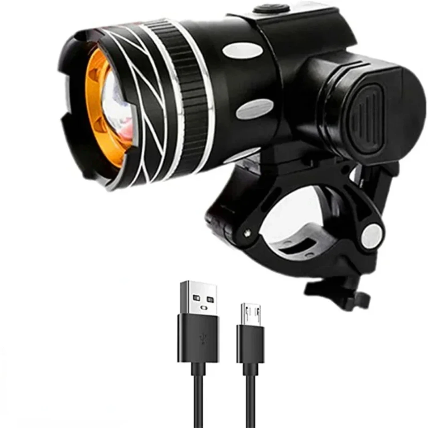 Z30 15000LM T6  Light Bike/Bicycle/Light Set USB Rechargeable Headlight/Flashlight Waterproof Zoomable Cycling Lamp  Bike